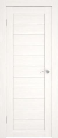Межкомнатные двери - ПГ S1 Белый мелинга